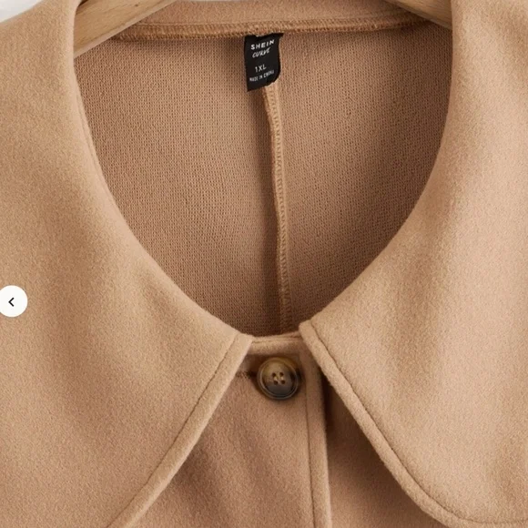 Statement Collar Overcoat - Picture 5 of 5